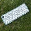 Xiaomi [In stock] Minimalist white Japanese Keycaps Dye-Sub Cherry profile 125 Keys PBT Material