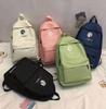 Schoolbag1011 New Student Schoolbag Korean Version Small Daisy Backpack Fresh Large Capacity Korean Travel Backpack Night Market