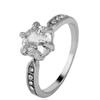 Stylish Korean Open Ring with Zirconium Diamond, Pearl, and Four-Leaf Clover Design