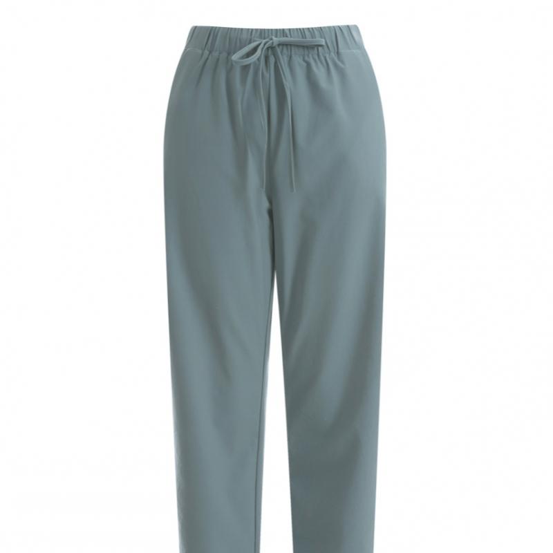 Shop Women Stretch Pocket Jogger Pants Beige Pic Wpt 1393