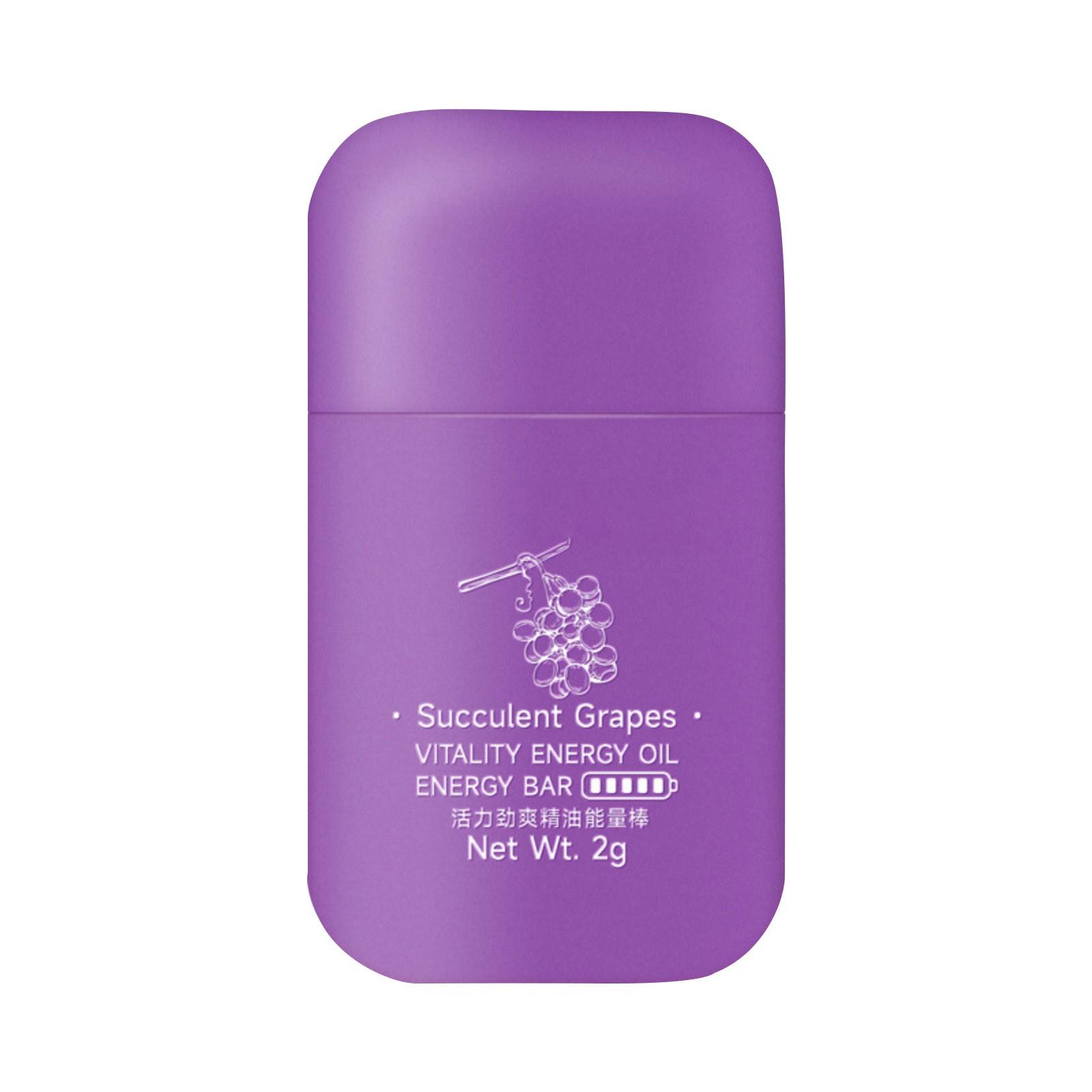 

Vitality Power Essentialy Oil Energy Bar Sleepy Driving Назальные ингаляции Охлаждающее масло Dualy Hole Носовой проход One Size фиолетовый