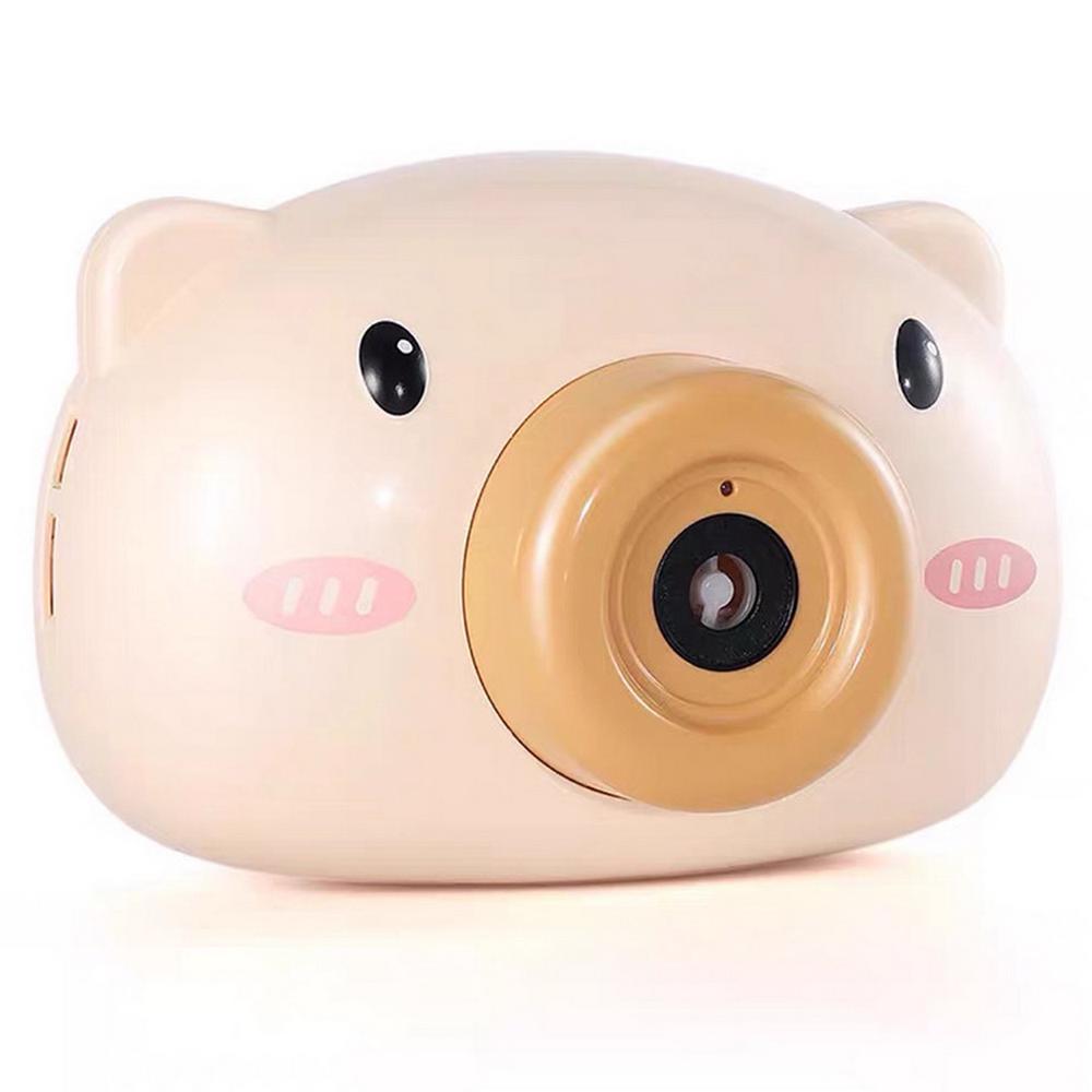Cartoon Camera Baby Bubble Machine Outdoor Automatic Bubble Maker Bath Toys For Children