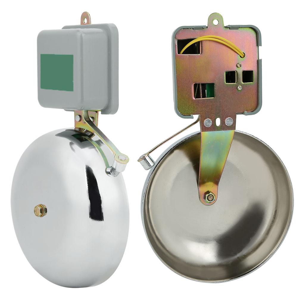 Electric Bell NonSparking External Beat Type Stainless Steel School Bells 150mm AC220V