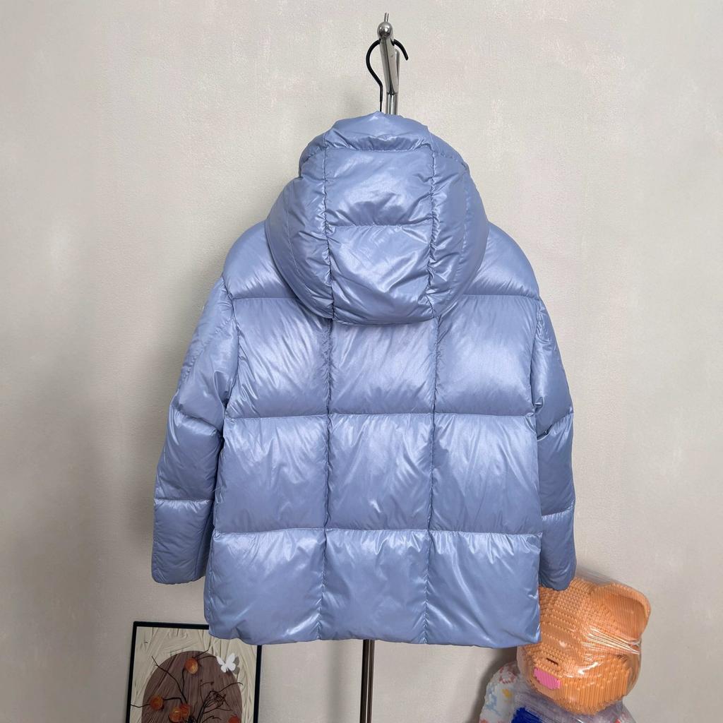 Goose down version original standard Mengjia new women's webbing new color scheme down jacket fashion