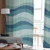 Lines Waves Waves Gradient Voile Sheer Curtains For Living Room Window Chiffon Tulle Curtain Kitchen Bedroom Drapes Home Decor