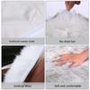 Winter Warm Car Seat Covers Artificial Plush Cars Cushion Soft Synthetic Wool Seats  Fit for Auto Truck, SUV, Van Hot