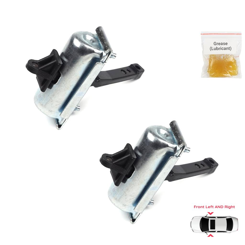 EDP737-1 2 Pieces Front Left AND Right Door Hinge Stop Check Strap Limiter for Ford Ranger ER ET EQ ES 1998-2012 2M34J23552BA