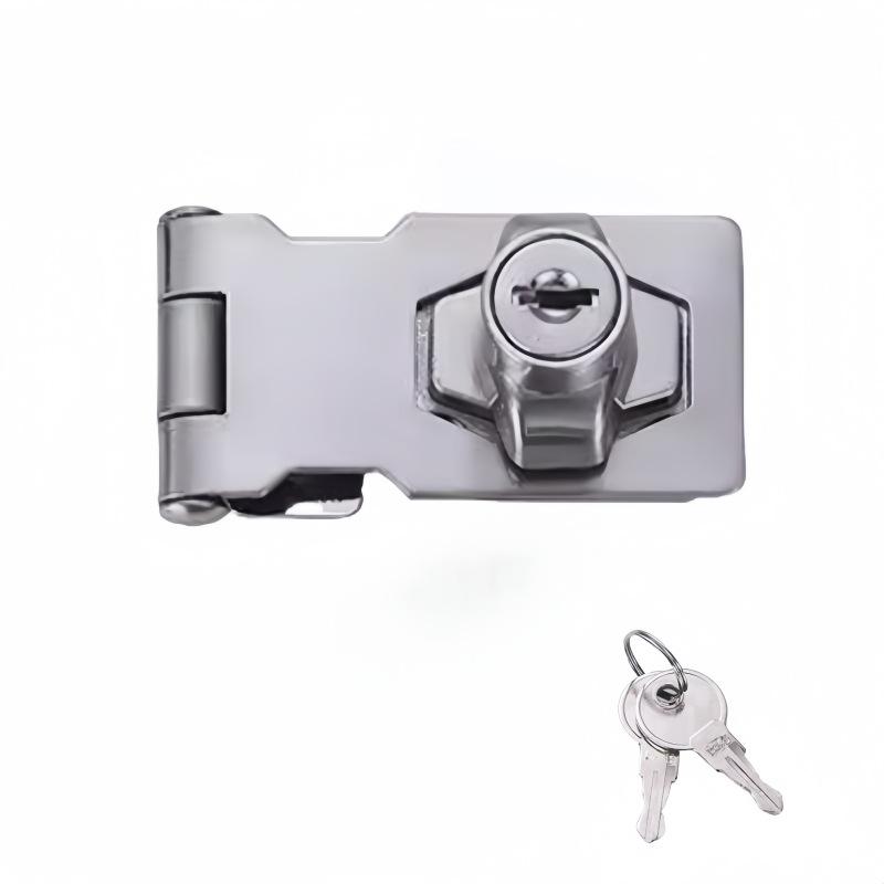 Cabinet Password Lock Drawer Lock 3-Digit Combination Password Lock Security Door Bolt Anti-Theft Household Cabinet Hardware