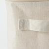MUJI Soft Box, Medium, 185cm (W) X 26cm (D) X 26cm (H), Polyester Linen, Rectangular, with Lid,