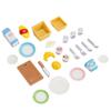 1:12 Scale Miniature Cookware DIY Dollhouse Kitchen Cooking Utensil Tools Playset Accessories25pcs