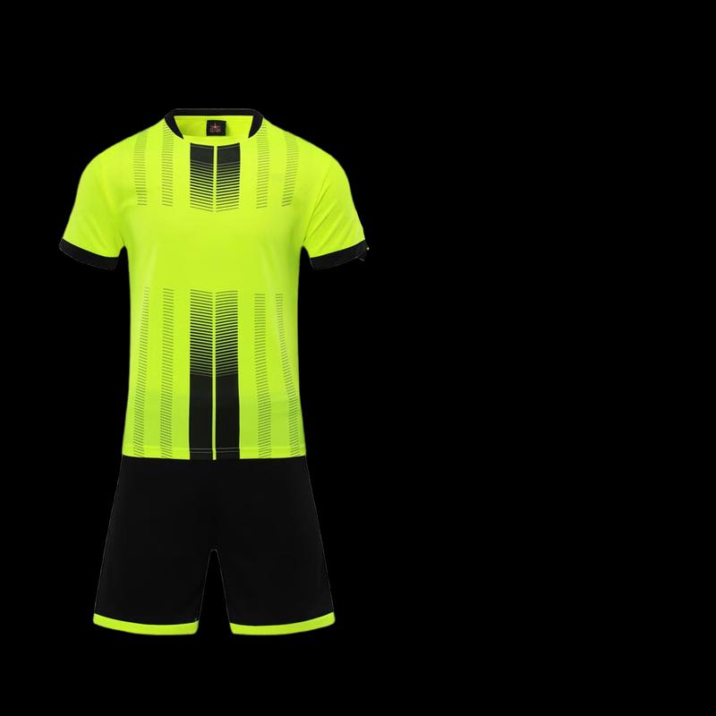 

Дышащий спортивный тренировочный комплект с коротким рукавом