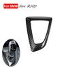 Carbon Fiber Texture ABS Gear Shift Knob Panel Cover Trim Frame For BMW 1 2 3 4 Series F20 F21 F22 F23 F30 F31 F32 F36 F34 F35