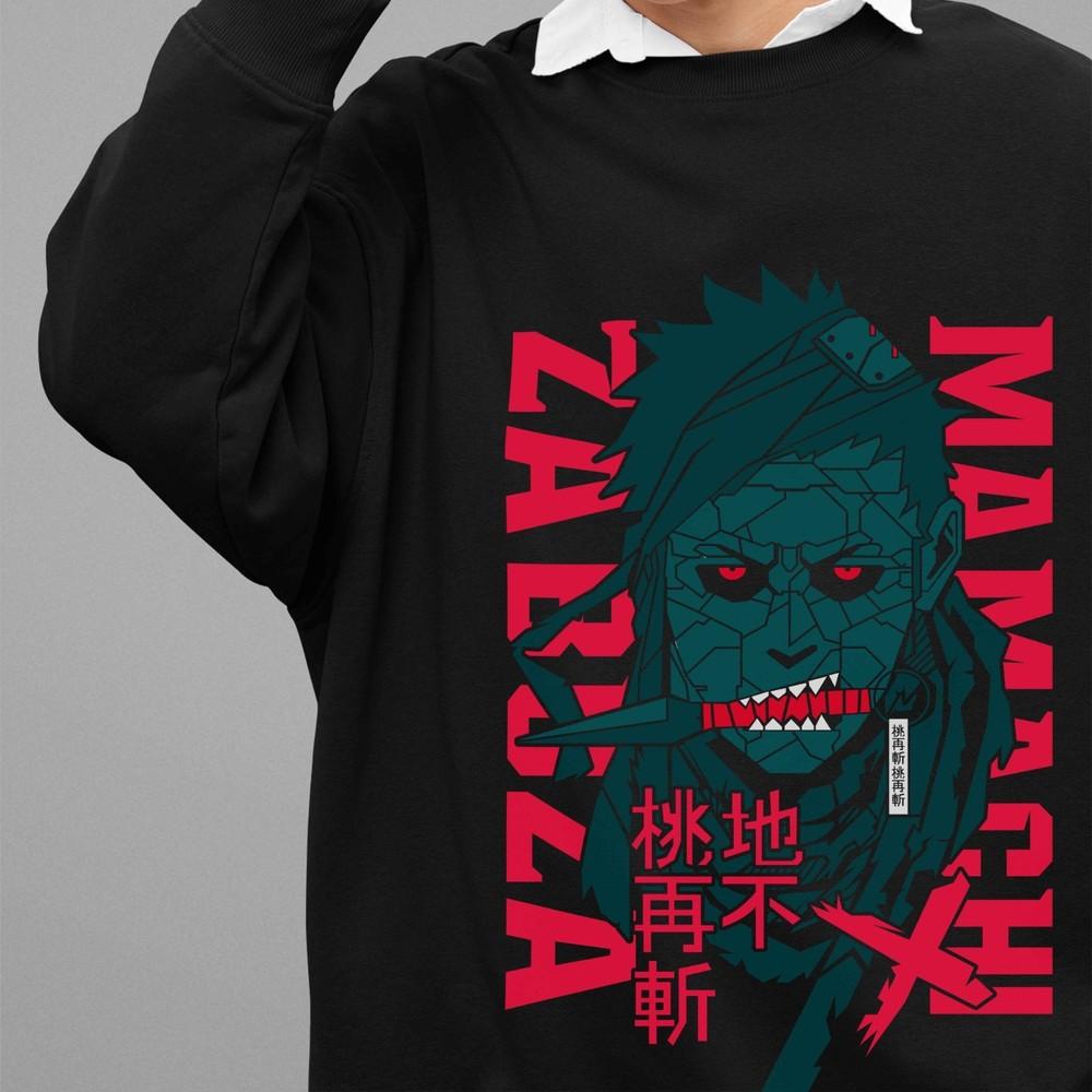 

Naruto Anime Sweatshirt Zabuza Sweater Sasuke Sweat Kakashi Unisex Sakura Pull S