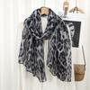 Winter Breathable Sexy Leopard Dot Viscose Shawls Scarf Lady High Quality Wrap Pashmina Stole Bufandas Muslim Hijab 180*85Cm