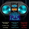 12V/24V Vehicles Lighter Socket Double USB Type C Quick Charging Car Charging Splitter Adapter with LED Display