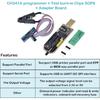 CH341A 24 25 Series EEPROM Flash BIOS USB Programmer Module +SOIC8 SOP8 Test Clip for EEPROM 93CXX/25CXX /24CXX