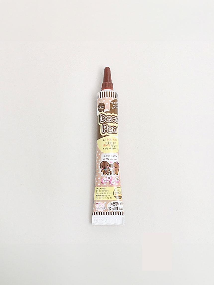 Edible Dark Chocolate Decorating Pen 20g for DIY Desserts 1ea