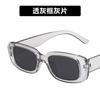 European and American small frame sunglasses, simple square new models, sunglasses, fashionable punk street shooting catwalk glasses
