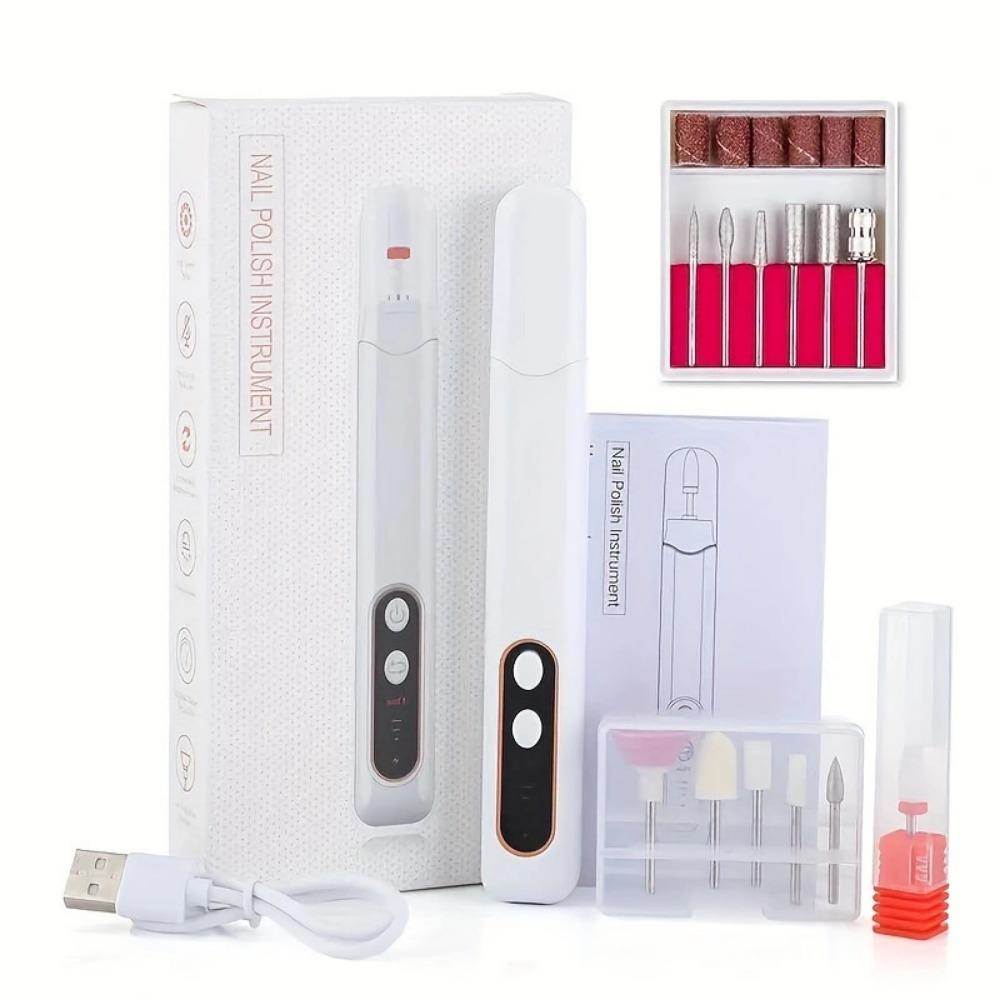 Pen Electric Grinder Nail Grinding Nail Grinding Tools Portable Rechargeable Nail Remover Machine