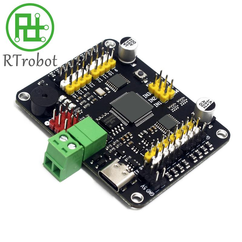 32 24 16-Kanal Roboter-Servo-Steuerplatine Servo-Motor-Controller PS-2 Drahtlose Steuerung USB/UART-Verbindung Mod