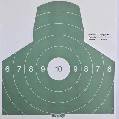 Shooting Range Target Paper Set
