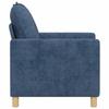 Sofa Blue 76 x 81 x 87.5 cm Polyester
