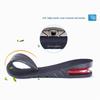 Comfortable Invisible Height-Boosting PVC Insoles for Men & Women - Shock Absorbing Shoe Inserts