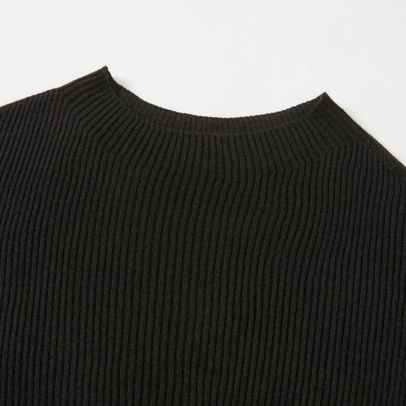 Elva' Island Women's Wool Blend Mid-Sleeve Knit Sweater