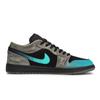 Jordan Air Jordan 1 811 Manufacturing, Dawn Stream Light, Special Shoe Box Low Top Vintage Basketball Shoes Unisex IB7109-005(Team80-S-BOX)