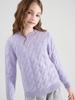 Kids' 100% Wool Sweater: Boys' and Girls' Thick Knit Base Layer, Solid Color
