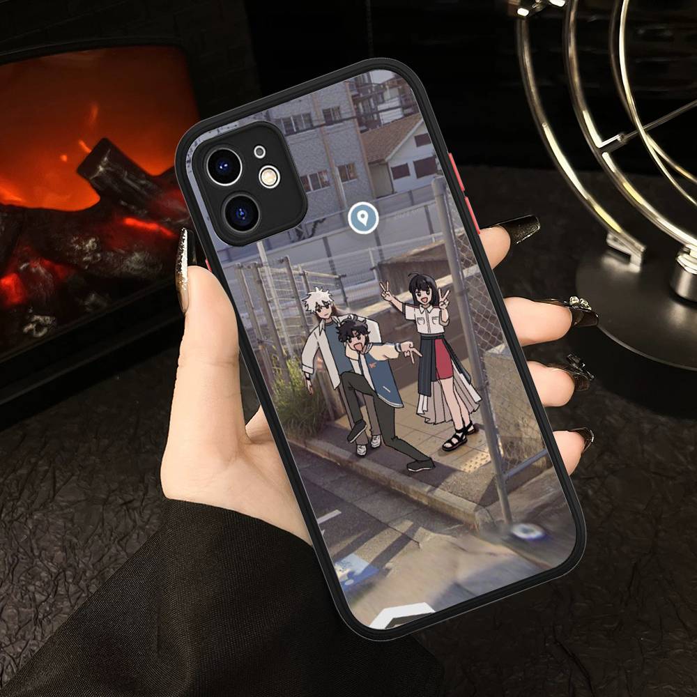 Popular Anime L-Link-Click Phone Case For IPhone 16 15 14 Plus 15 13 12 11 Pro Max X XS MAX Matte Cover