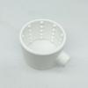 Shower Head Powerful Supercharging Hydromassage 360-Degree Ring Water Spray Spiral Nozzle All-Round Cleaning Shower Head