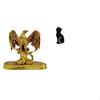 Modern Resin Animal Sculpture Figurine Ornament for Home Office Desk Living Room Bedroom Entrance
