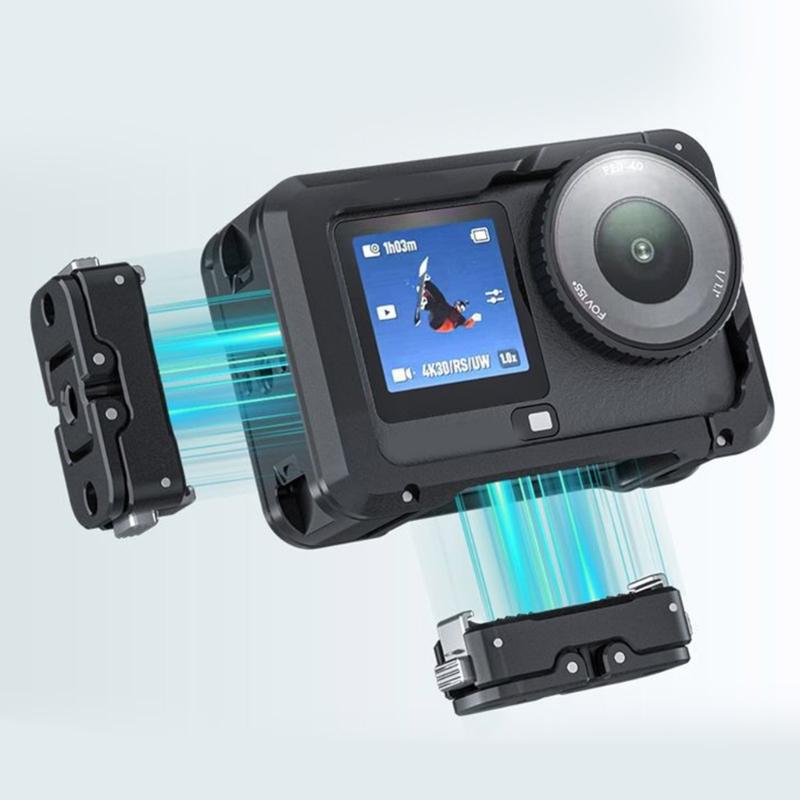 Camera Case Metal Rabbit Cage for Action6 Camera Mount Border Protective Expansion Frame Access