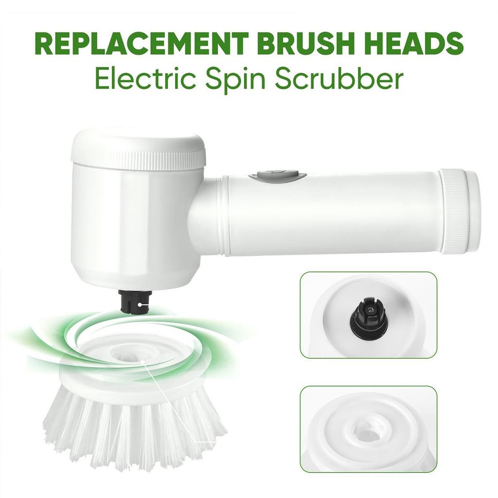 Electric Cleaning Brush With 5 Replaceable Brush Heads Electric Spin Scrubber Bathroom Cleaning Brush 5 in 1 Cleaning Brush
