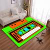 Colorful Retro Cassette Design Rug Non-slip rug suitable for living room and bedroom sofas sofas