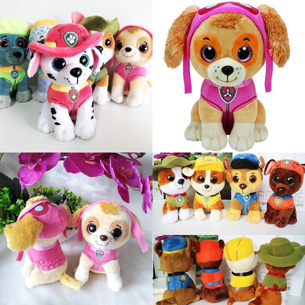 Adorable Paw Patrol Dog Plush Toy Featuring Beloved Characters Marshall Rubble Chase Rocky