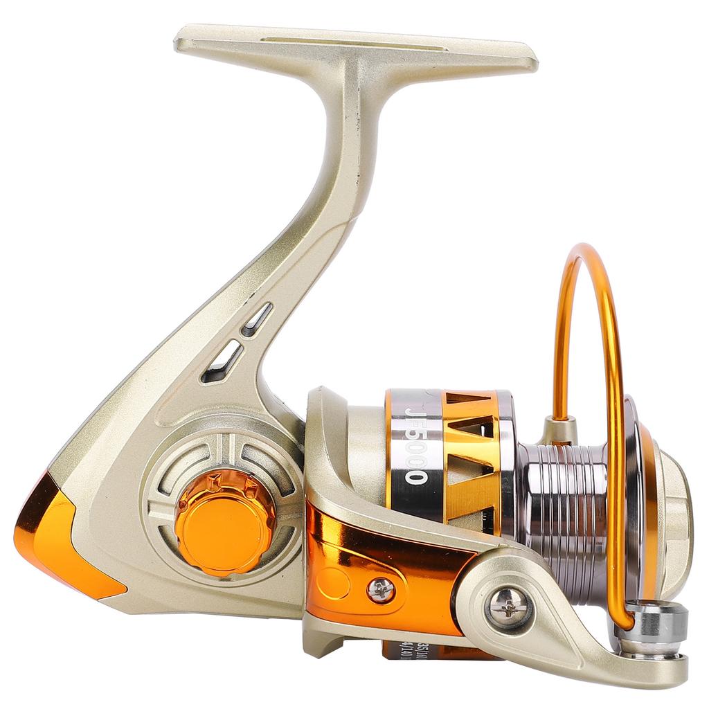 JF5000 Portable Metal Fishing Line Reel Sea Rod Casting Rods Throwing Fishing Accessory