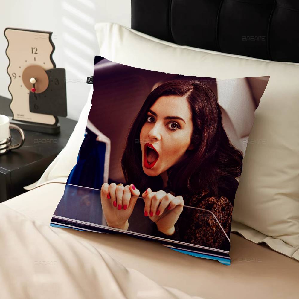 Singer C-Charli X-Xcx Pillow Cover For Bedroom Room And Living Room Sofa Decorative Cushion Cover