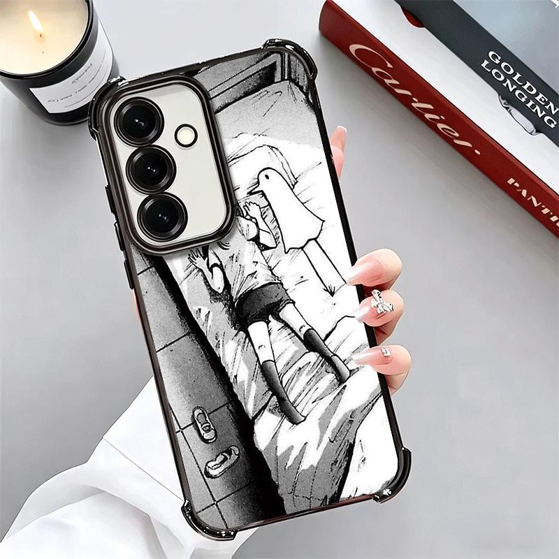 Oyasumi Punpun Anime Soft Phone Case For Samsung A17 A27 A07 A37 A57 A16 A56 A15 A55 A14 A54 A13 A53 A26 A36 A25 A35 A24 A34 A23