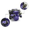 Rear Disc Brakes Calipers Clamp Lower Pump Rear Brake Caliper Repair Part for Electric Bike Replacement Accessories