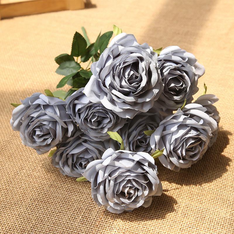 Highend Silk Rose Flower Decor For Wedding Home Photography And Outdoor Arrangements