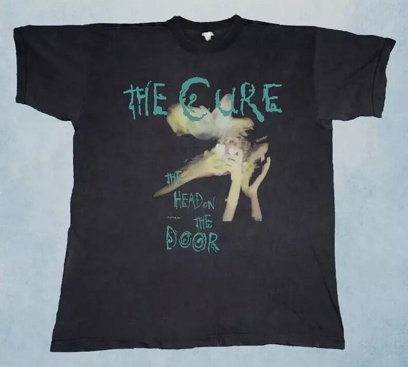 The Cure The Head on the Door T-shirt år omkring 2000 2010 sort VN1081