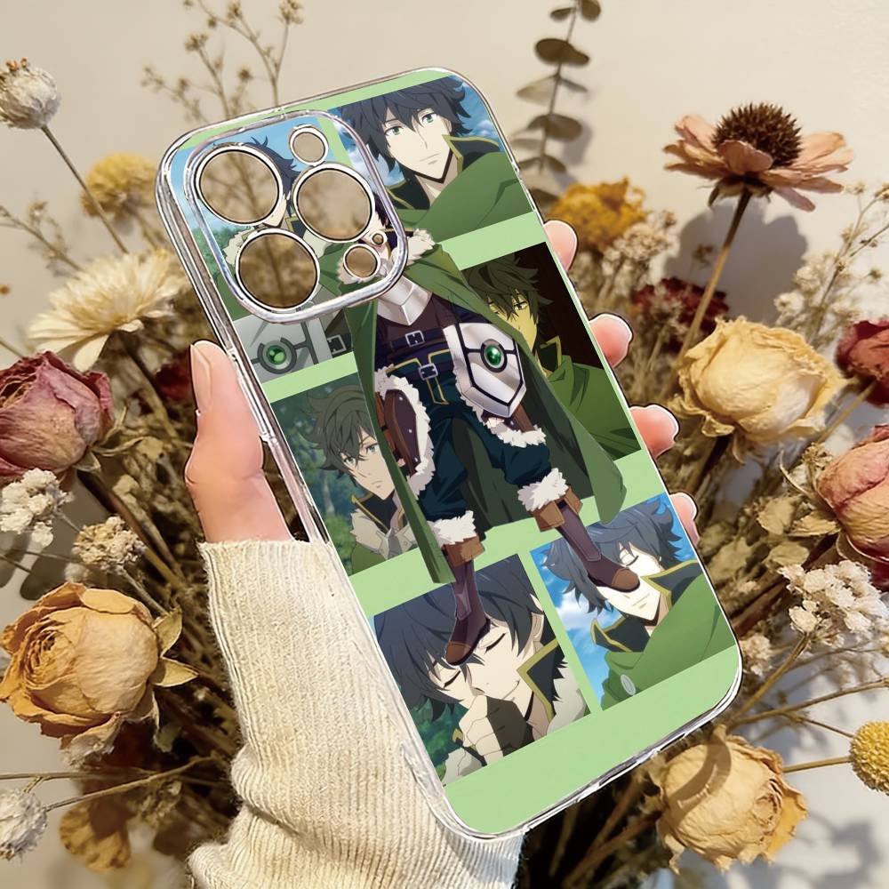 

The Rising of the Shield Hero Naofumi Iwatani Phone Case For iPhone 17 16 15 14 13 12 11 Mini Pro Max Plus Transparent Cover iPhone13
