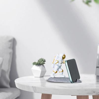 -Phone Holder for Desk, Desktop Mount, Kids, Gift, Space Lover, Present, Funny Home Decor, Novelty,