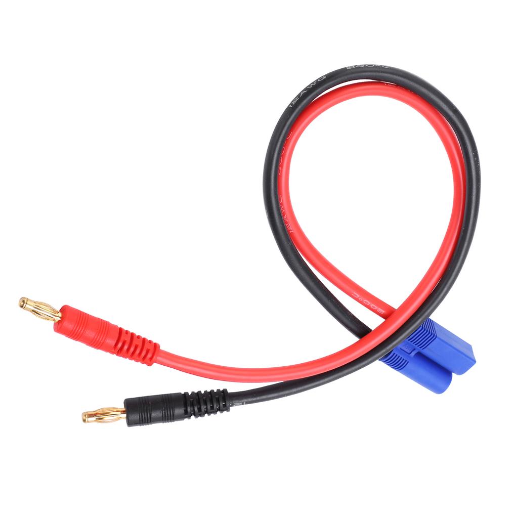 4.0mm Banana Head to EC5 Plug 12AWG Silicone Wire 36.3cm for B6 Lipo Battery Charger