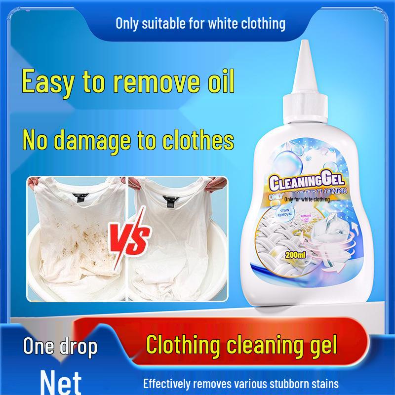 White Clothing De-Yellowing and Mold Stain Remover Bleach