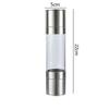 Salt and Pepper Grinder Wooden Spice Pepper Mill Ceramic Rotor Manual Black Pepper Grinder Kitchen Barbecue Cooking Tools