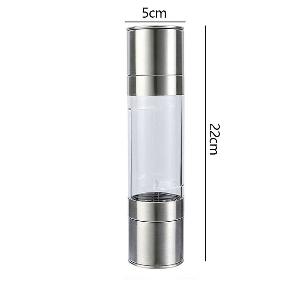 Salt and Pepper Grinder Wooden Spice Pepper Mill Ceramic Rotor Manual Black Pepper Grinder Kitchen Barbecue Cooking Tools