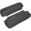 Car Sun Visor Cover, Left and Right Side Sun Visor Skin Pair Black Fits for Chevy Camaro 1993-2002, for Firebird 1993-2002, Microfiber Leather